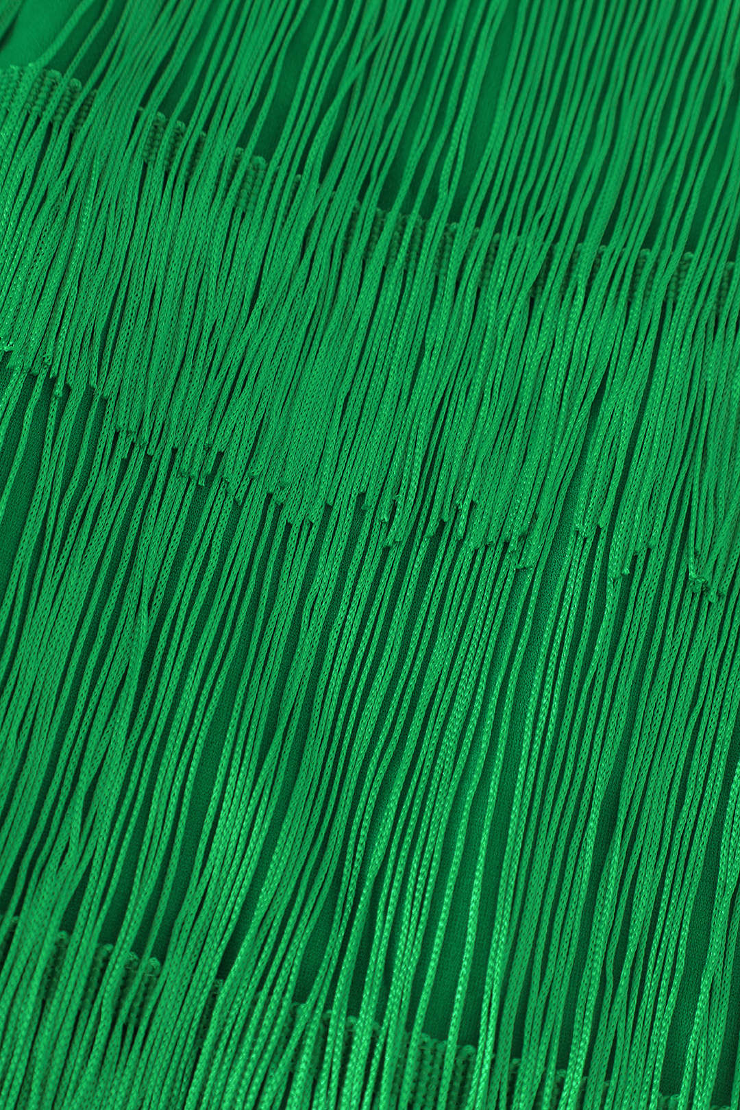 Tiered Fringed Midi Skirt