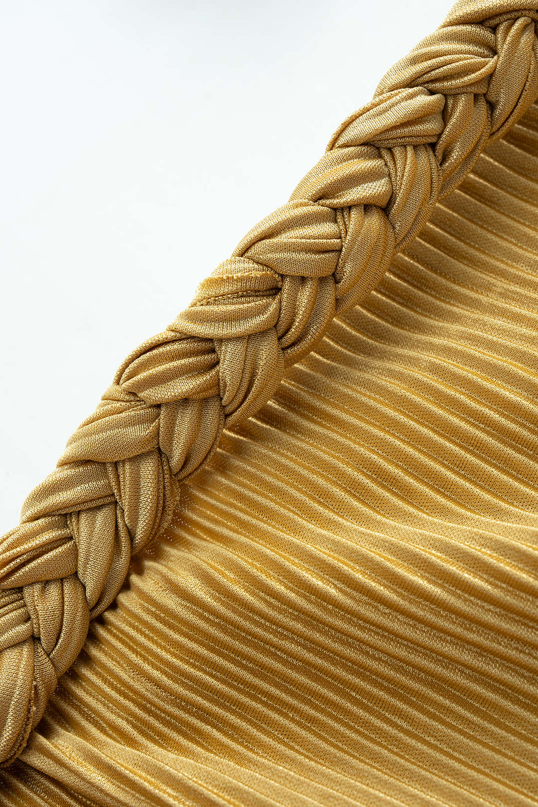 Pleated Tie-Up Slip Sleeveless Mini Dress