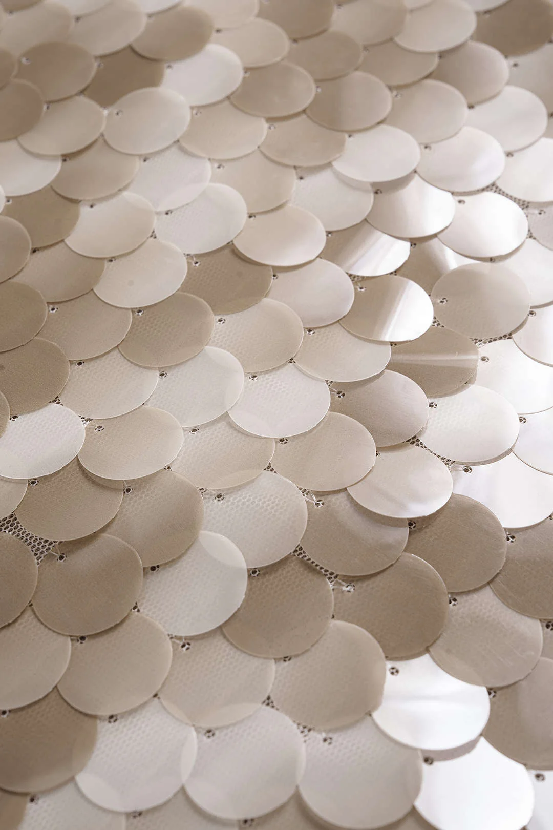 Color - blocked Sequin Mini Skirt