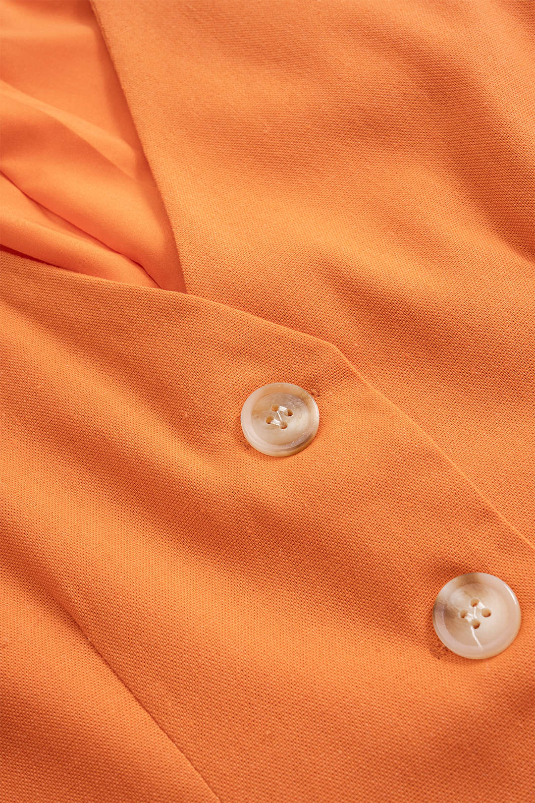 Linen V-Neck Button Tank Top And Ruched Skirt Set