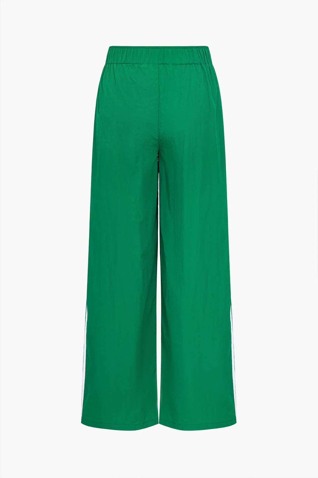 Contrasting Side Stripe Pocket Elastic Waist Trousers