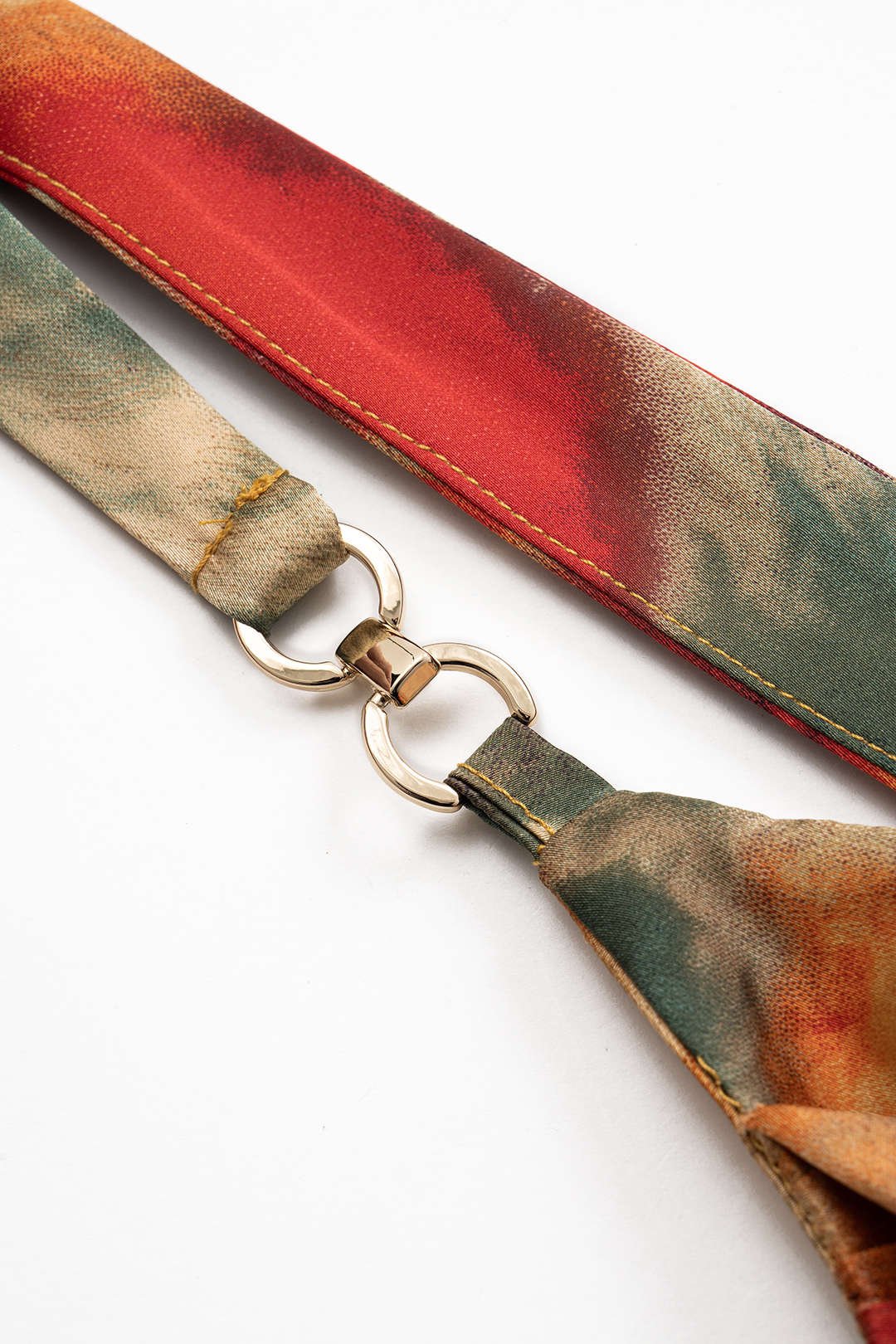 Plus Size Satin Abstract Pattern Draped Cowl Neck Slip Sleeveless Slit Midi Dress