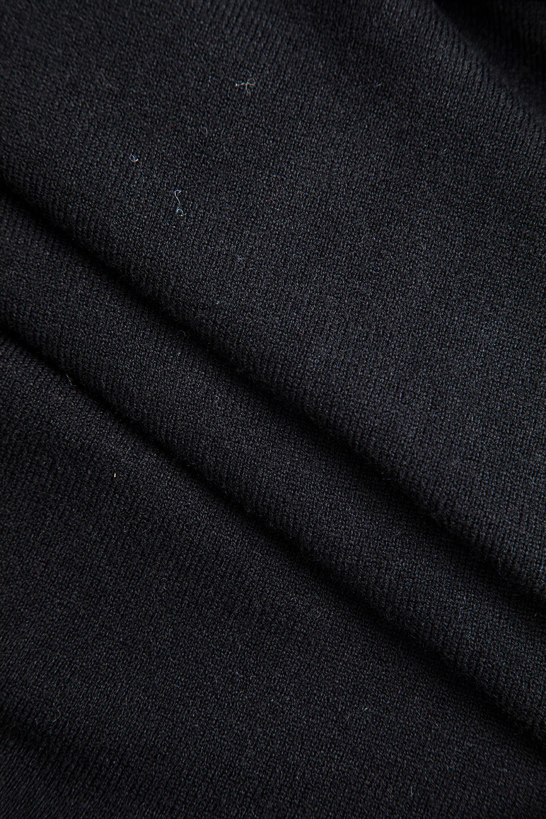 Knit Contrast Whipstitching Dress