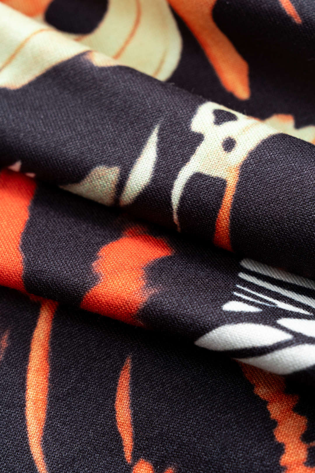 Abstract Butterfly Print Halter Neck Backless Strappy Camisole Top