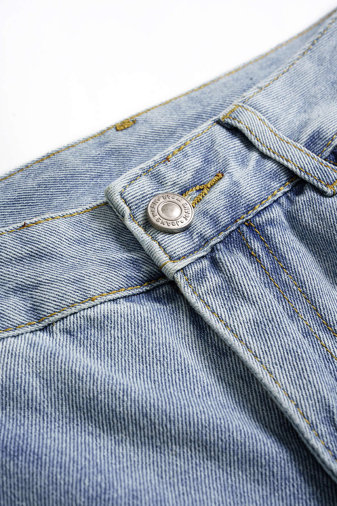 Denim Wide Leg Pocket Barrel Jeans