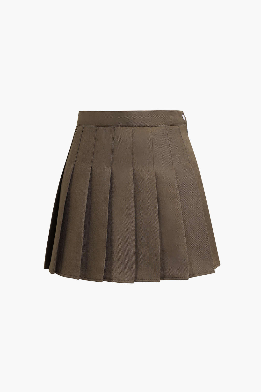 Simple Pleated Mini Skirt