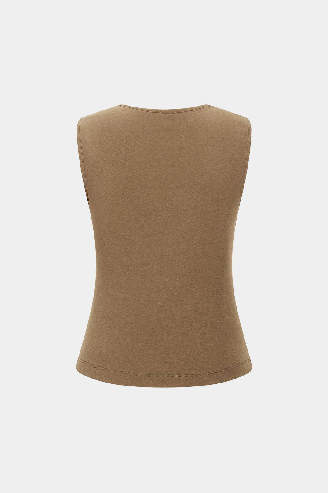 Patchwork Sleeveless Tank Top