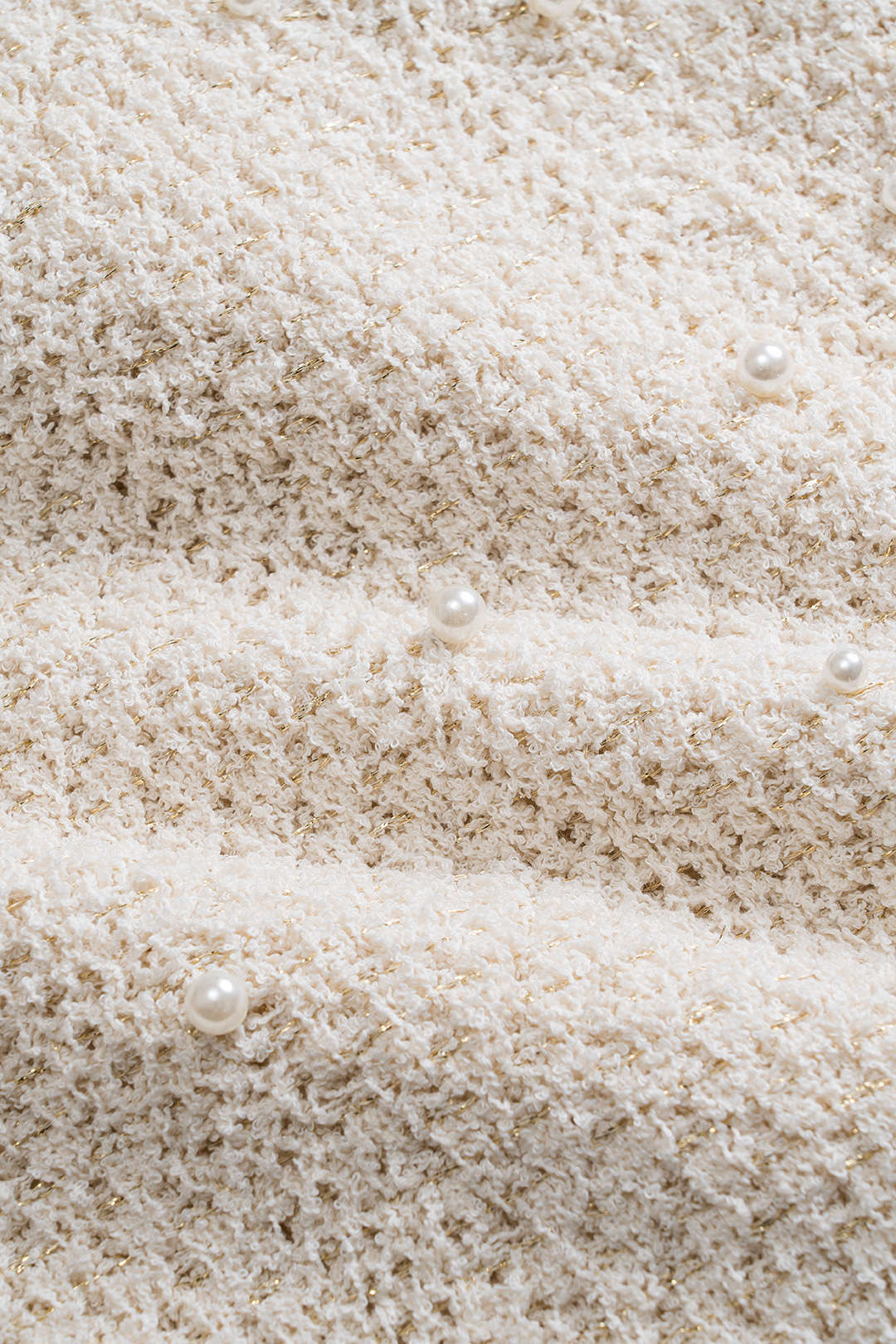 Knit Pearl Sleeveless Dress