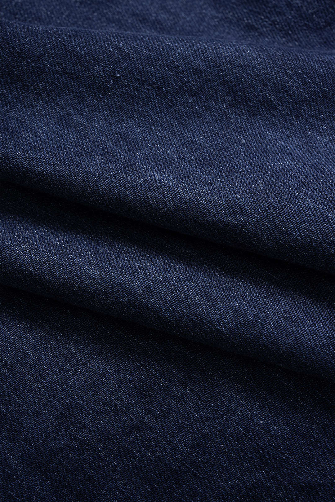 Denim Button Long-Sleeve Top And High Waist Mini Skirt Set