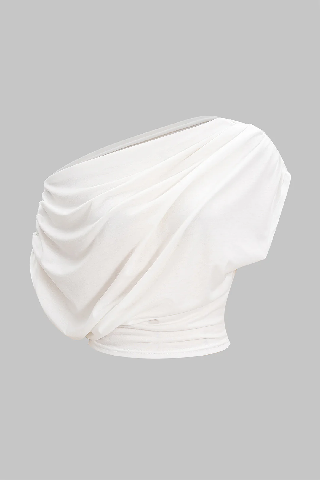 Ruched Short-Sleeved T-Shirt