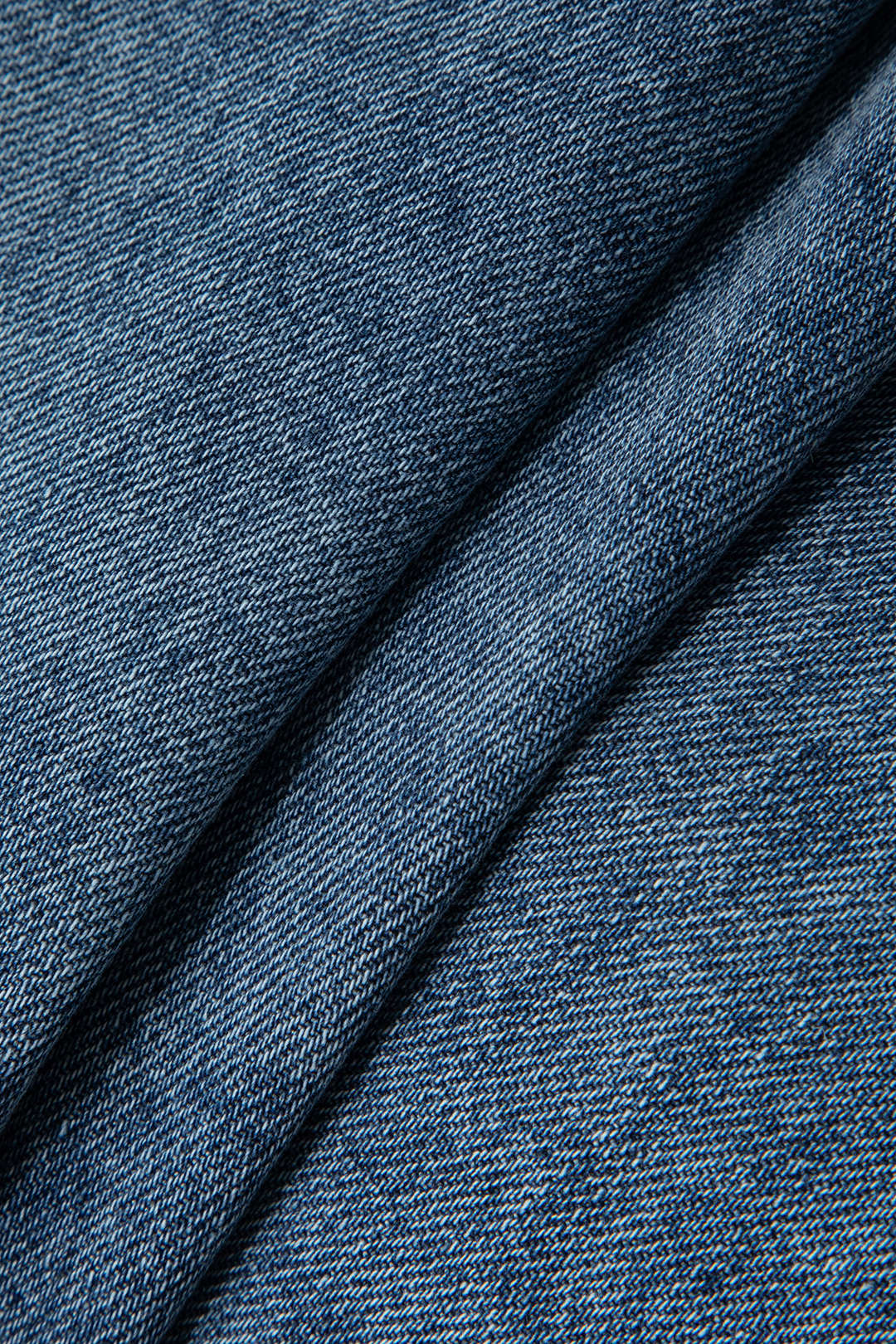 Faded Pocket Denim Mini Skirt