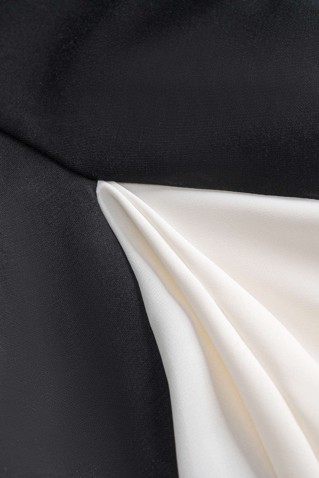 Contrast Pleated Patchwork Slip Mini Dress