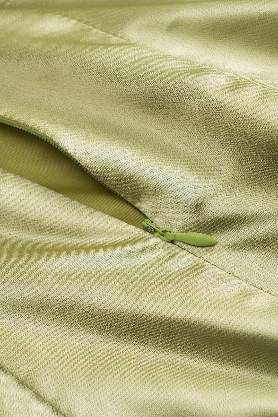 Satin Backless Pleated Sleeveless Mini Dress