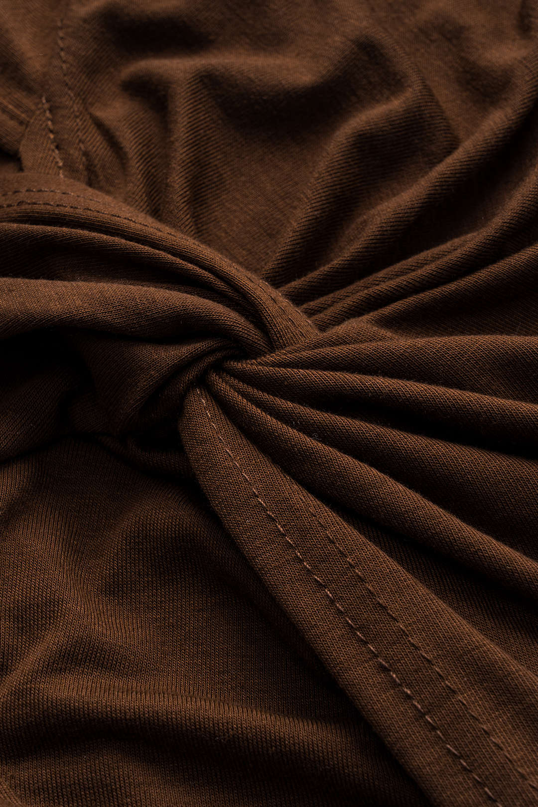 Cut Out Ruched Short Sleeve Long Dress