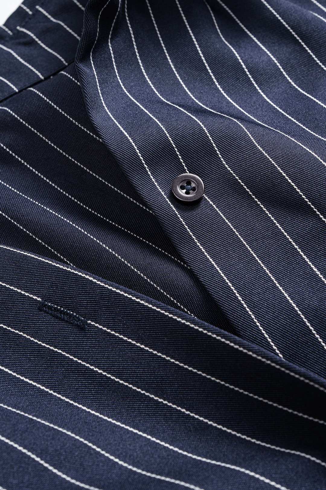 Striped Print Pleated Ruched Shoulder-Padded Long Sleeve Mini Dress