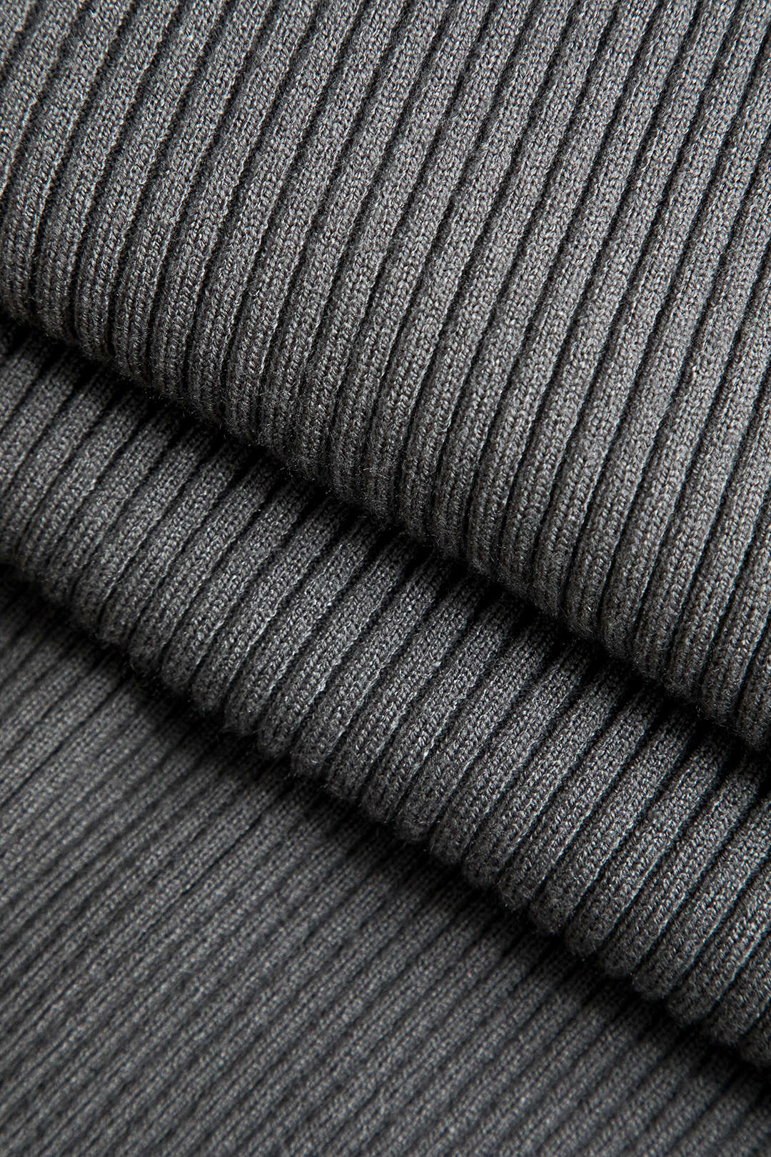 Contrasting Cut-Out Knit Dress