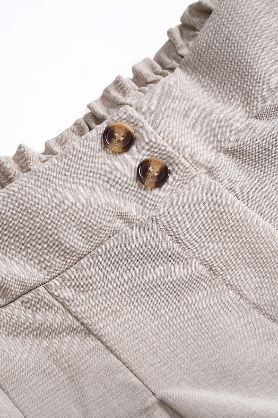 High Waist Ruched Shorts