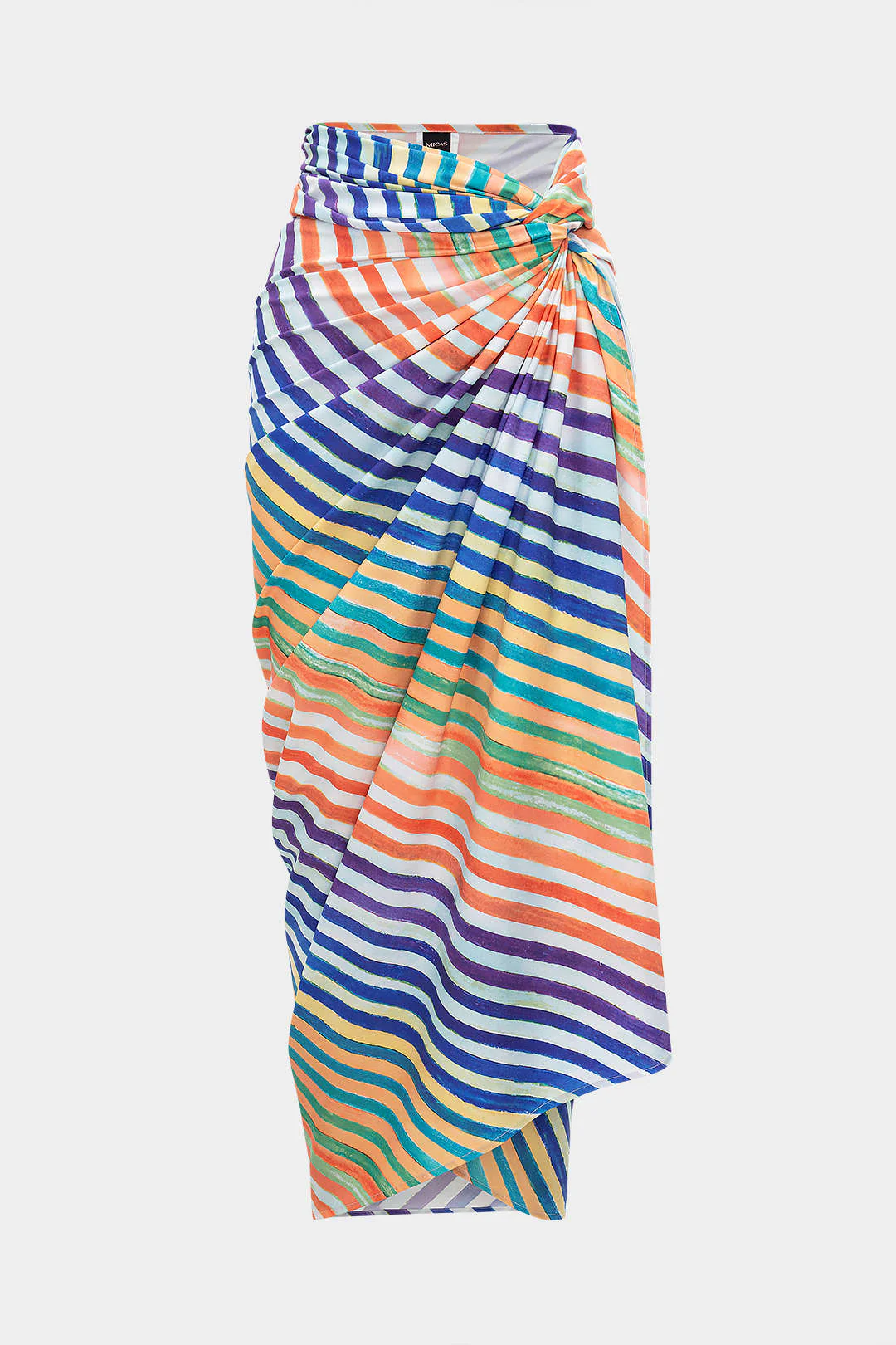 Striped Twist Knot Skirt