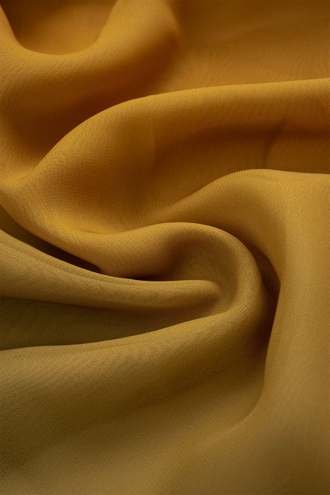 Ombre Print Mesh Asymmetric Skirt