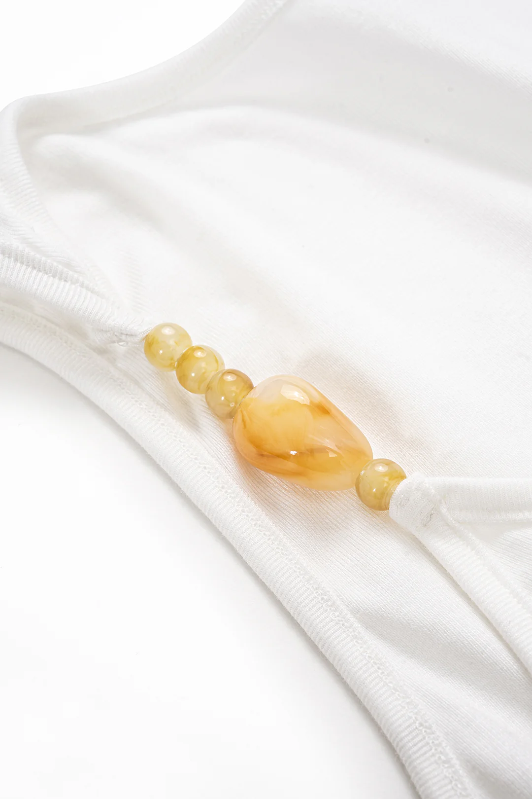 Beaded Sleeveless Tank Top