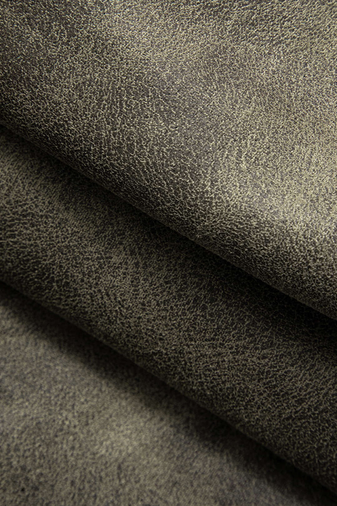 Faux Suede Multi-Pocket Straight-Leg Cargo Trousers