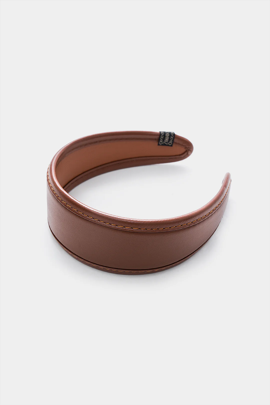 Leather Wide Edge Hair Accessory