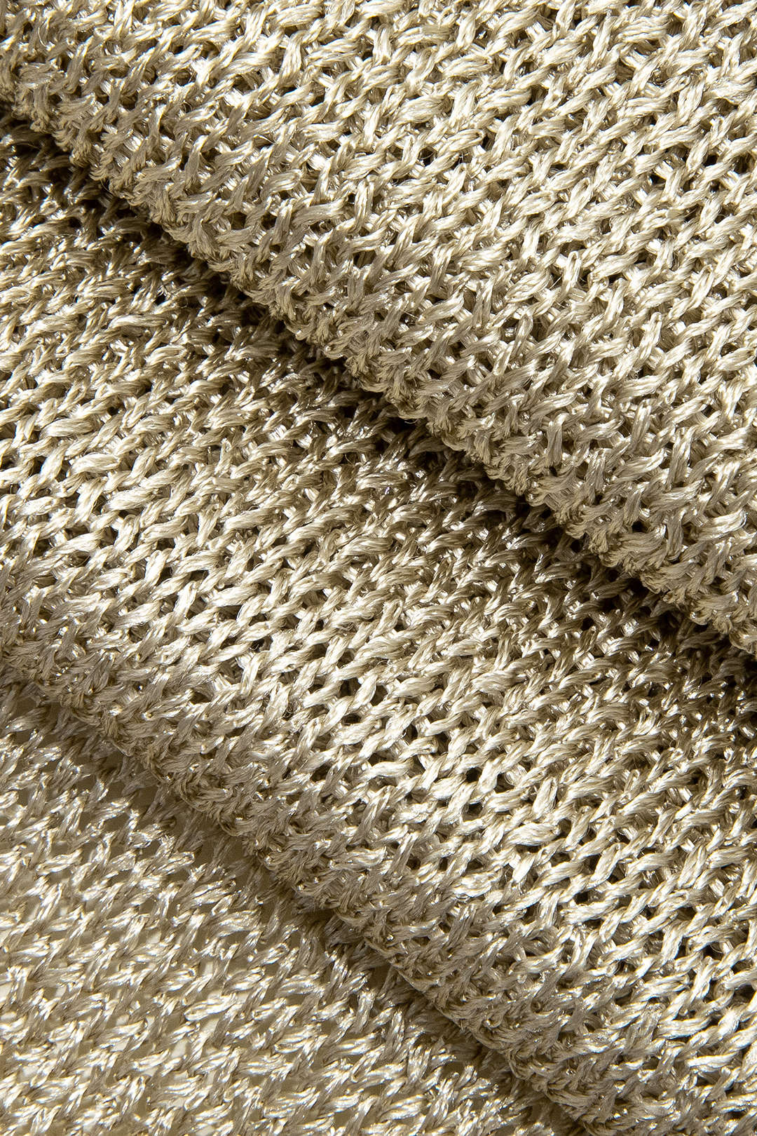 Metallic Sleeveless Backless Slit Maxi Knit Dress