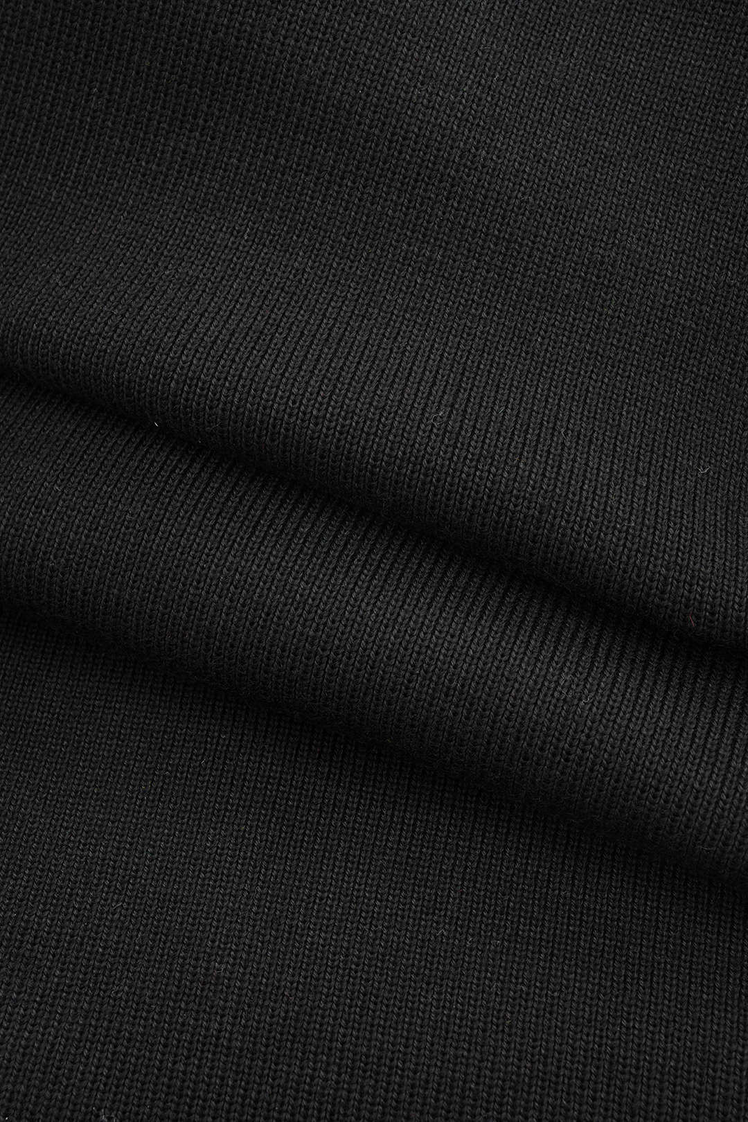 Knit V-Neck Buttoned Lace-Trimmed Short-Sleeve Slit Dress