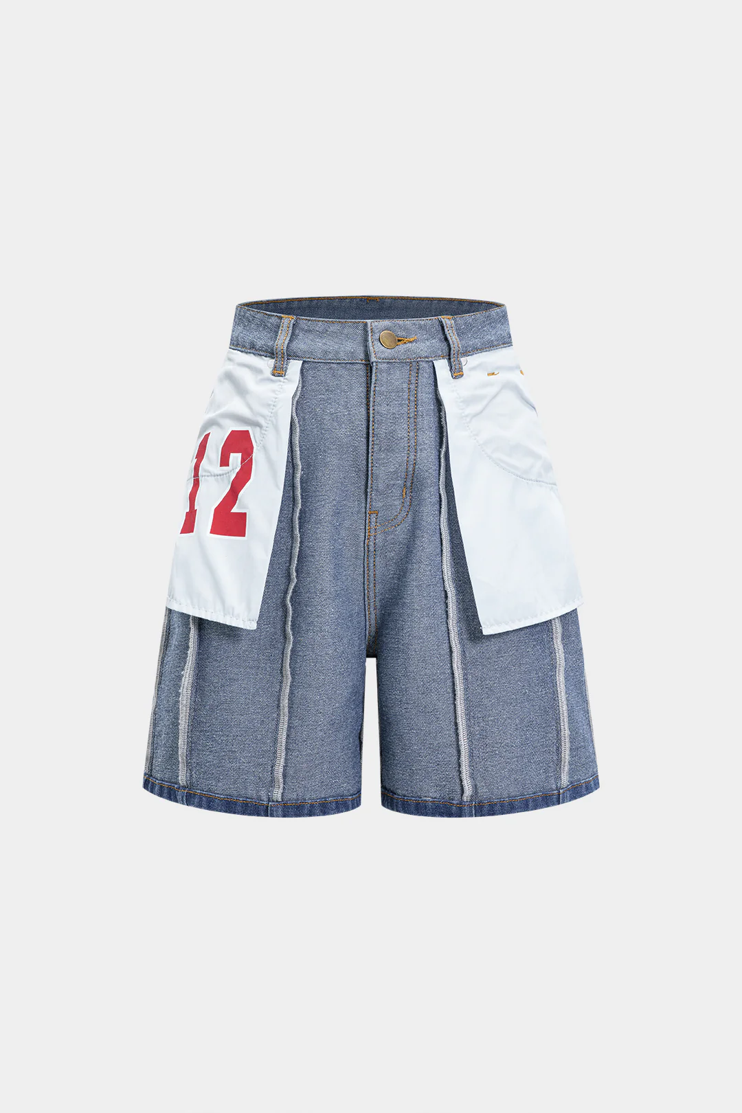 Reversible Denim Pocket Jorts