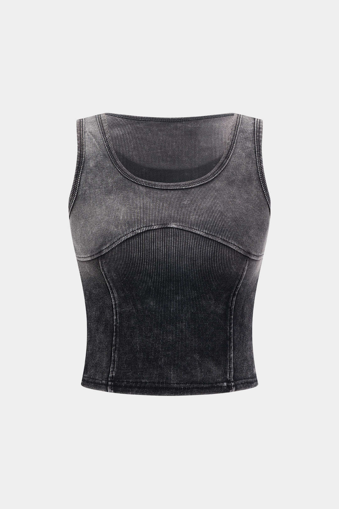 Ribbed Sleeveless Top