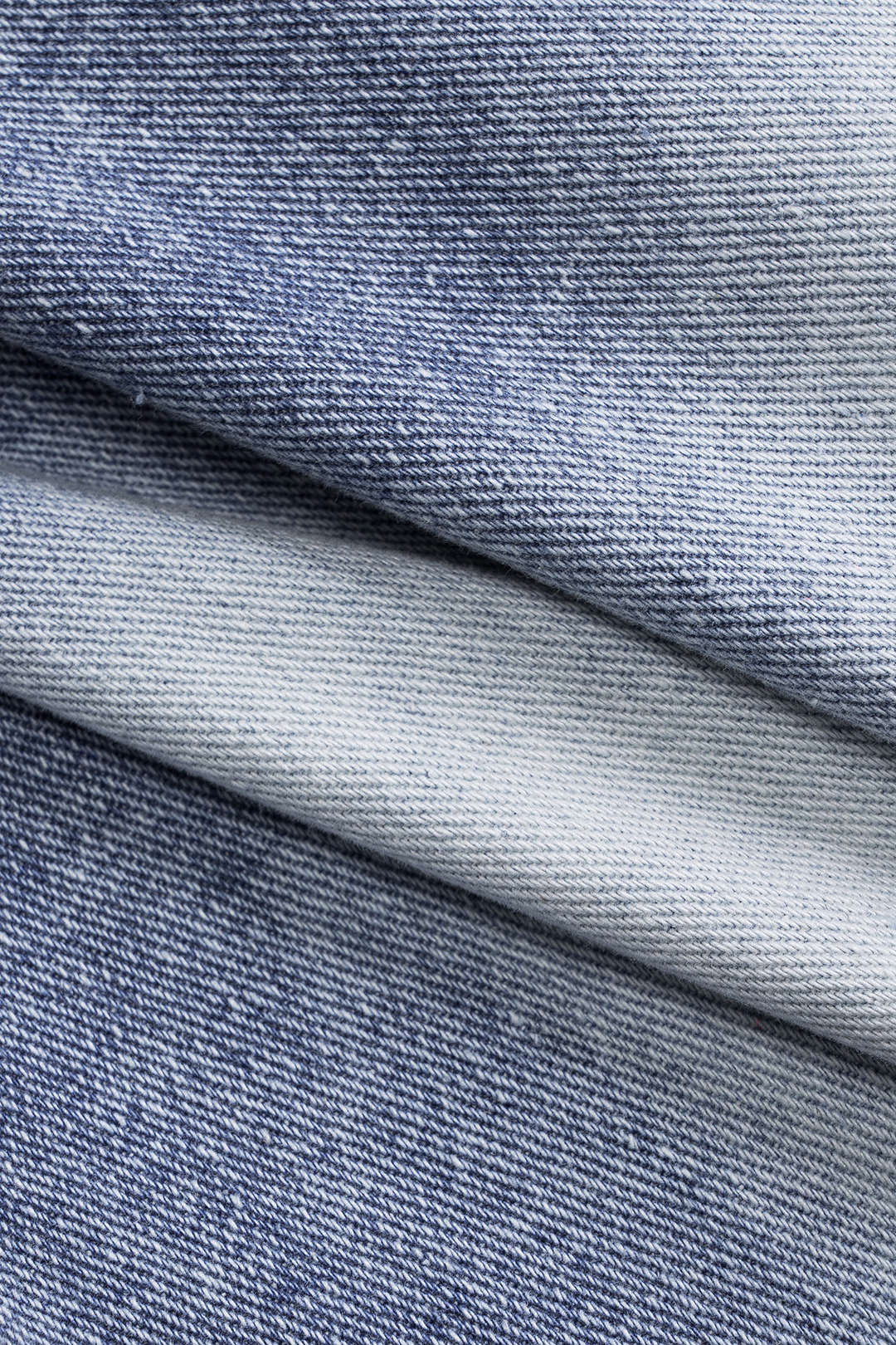 Denim Asymmetric Neckline Mini Dress