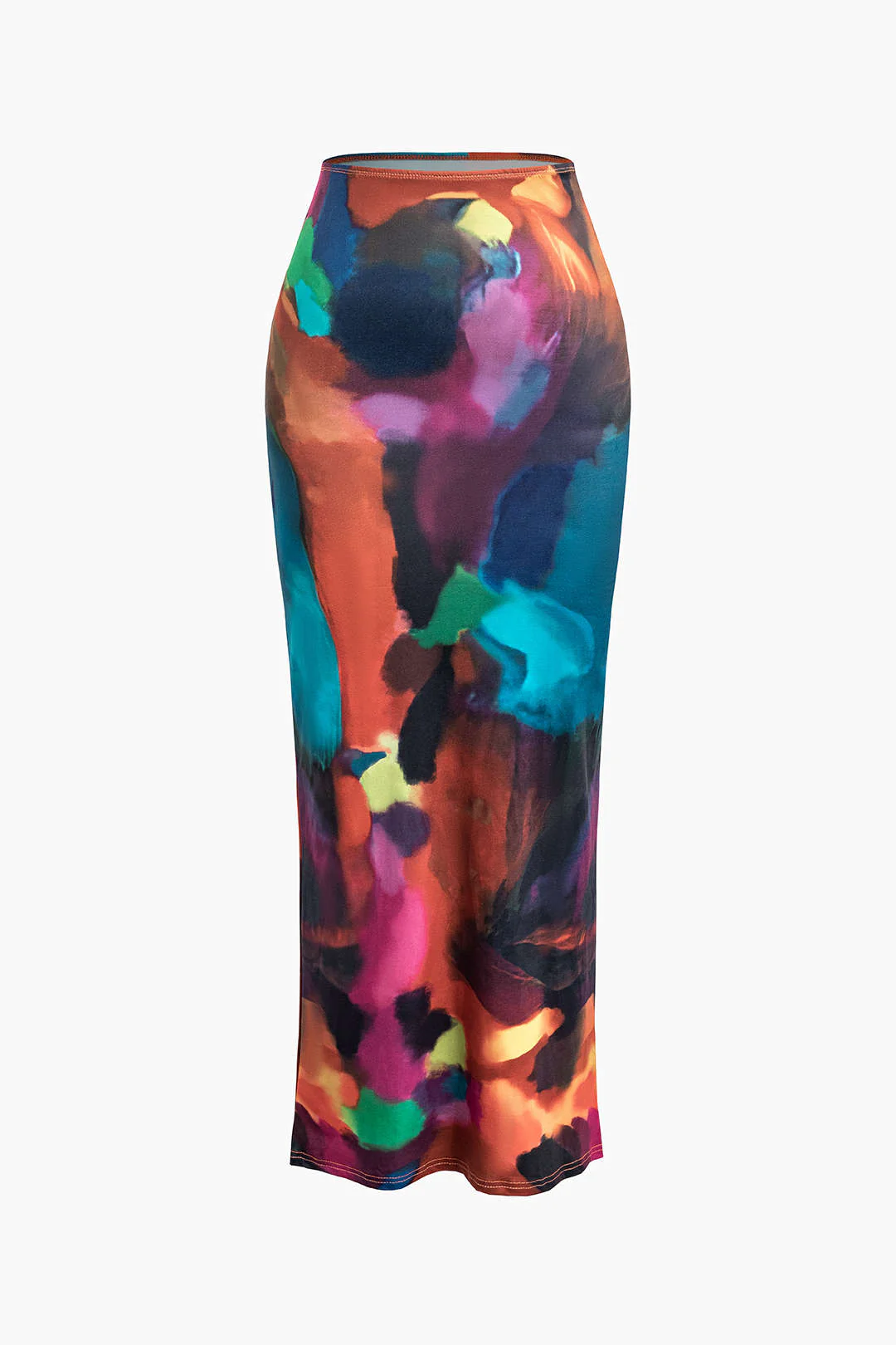 Tie-Dye Long Skirt