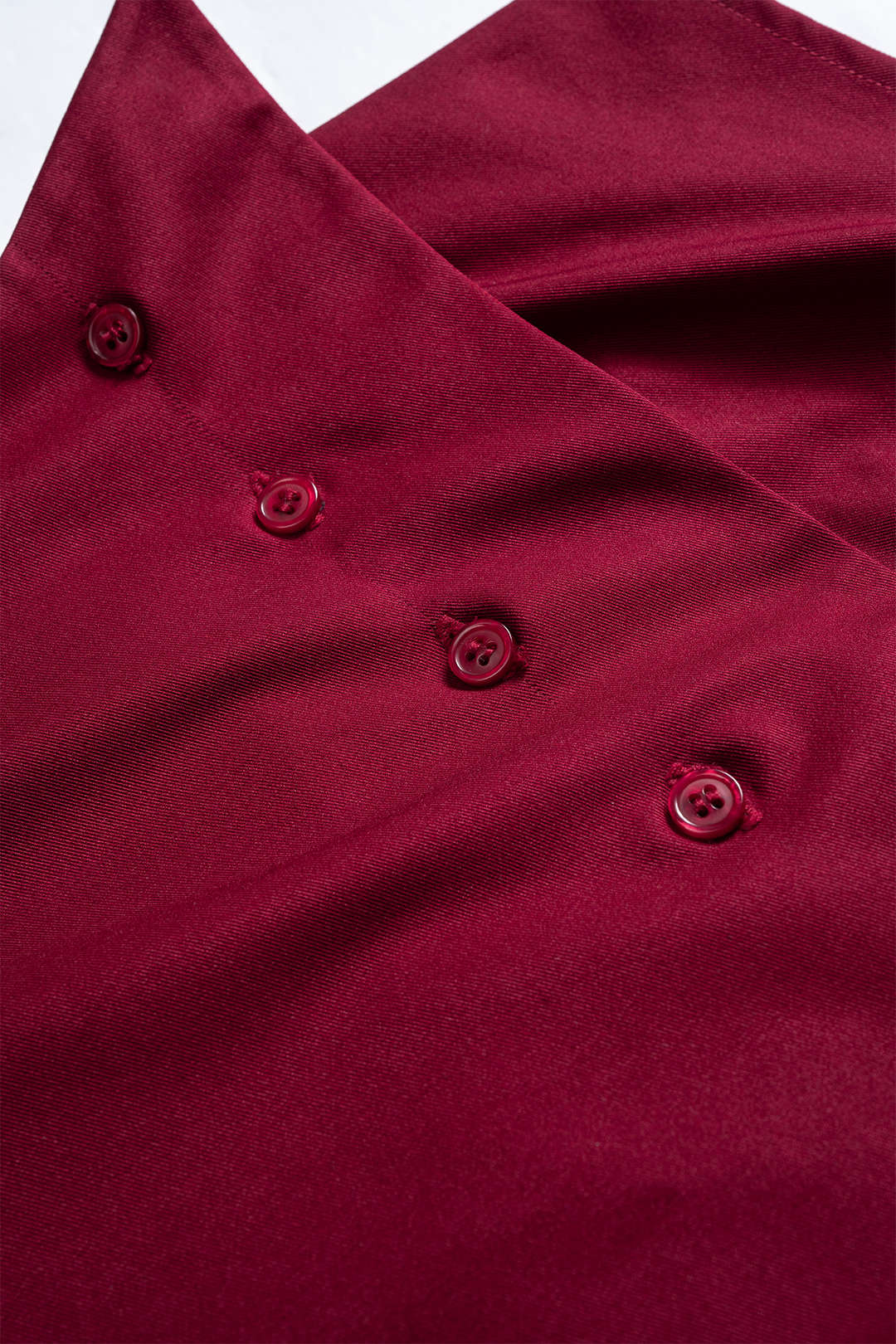 Ruched Button Tie-Back Asymmetrical Flutter Short-Sleeve Shirt