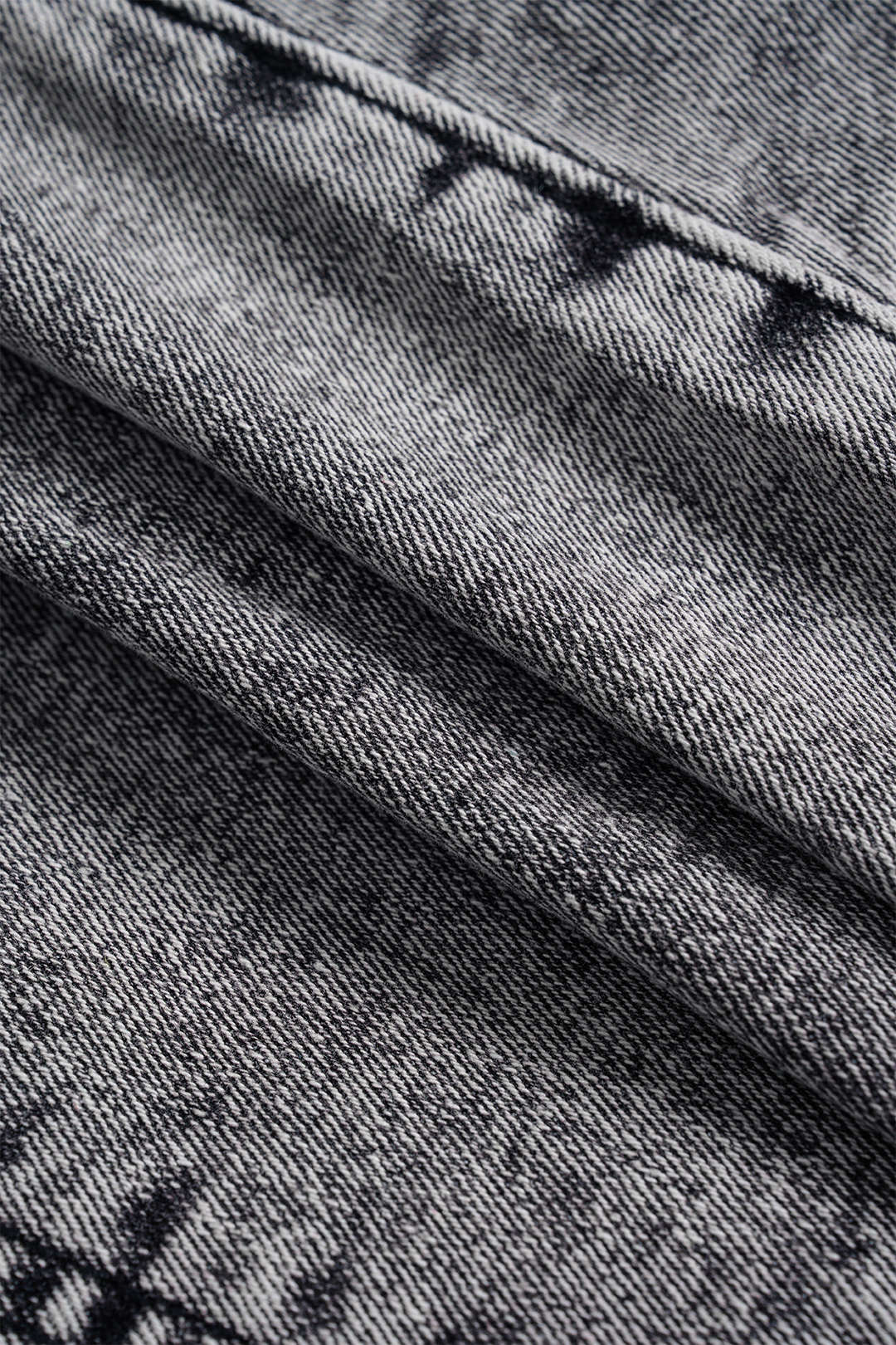 High Waist Pocket Denim Skirt