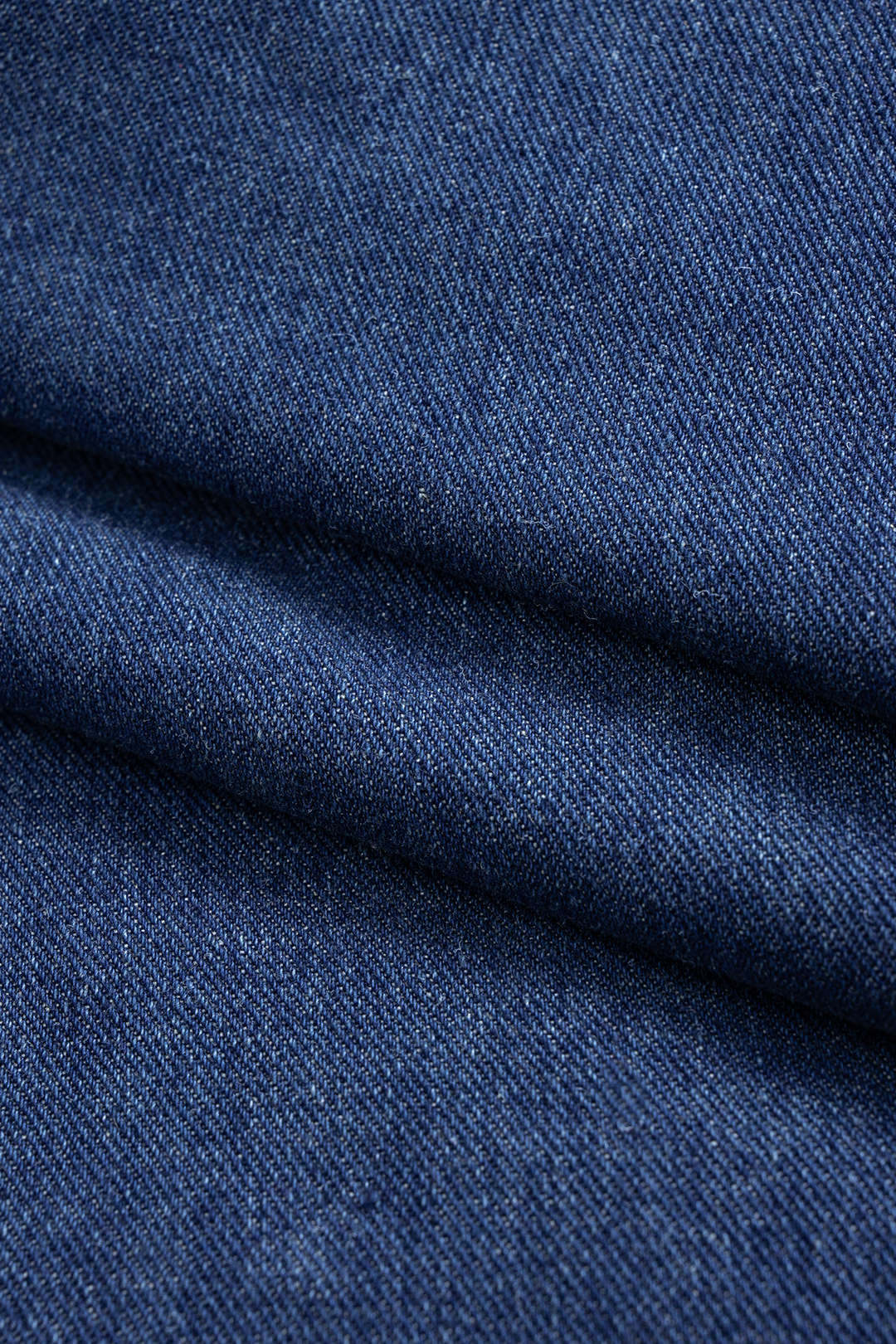 Denim Patchwork Asymmetrical Ruched Frayed Skirt