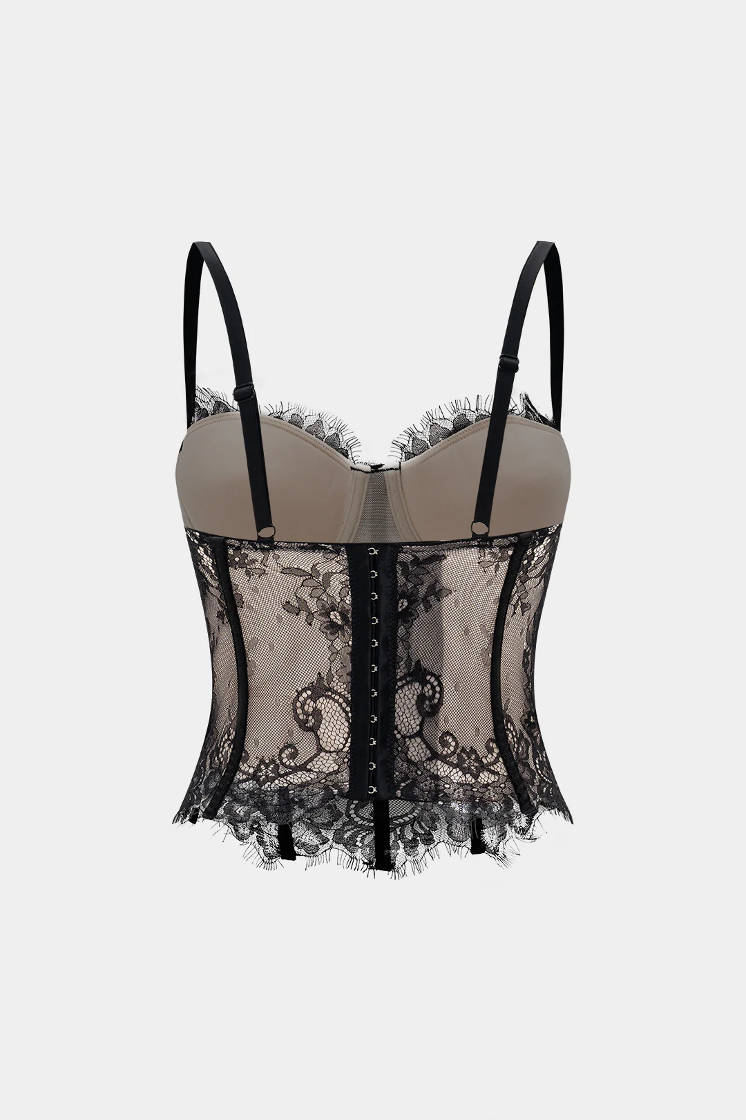 Bustier Slip Lace Patchwork Cami Top