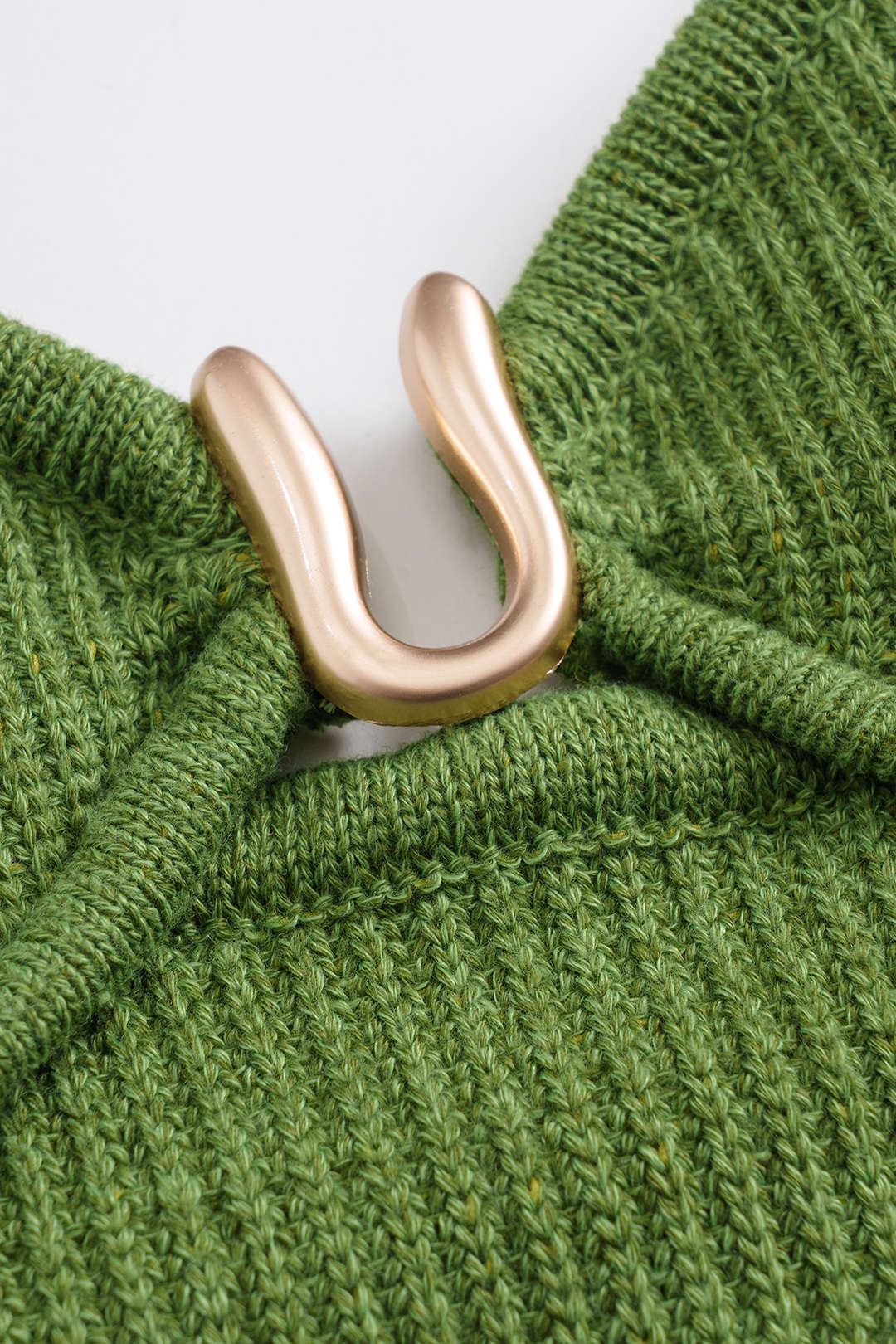 Metallic Knit Decorative Tank Top