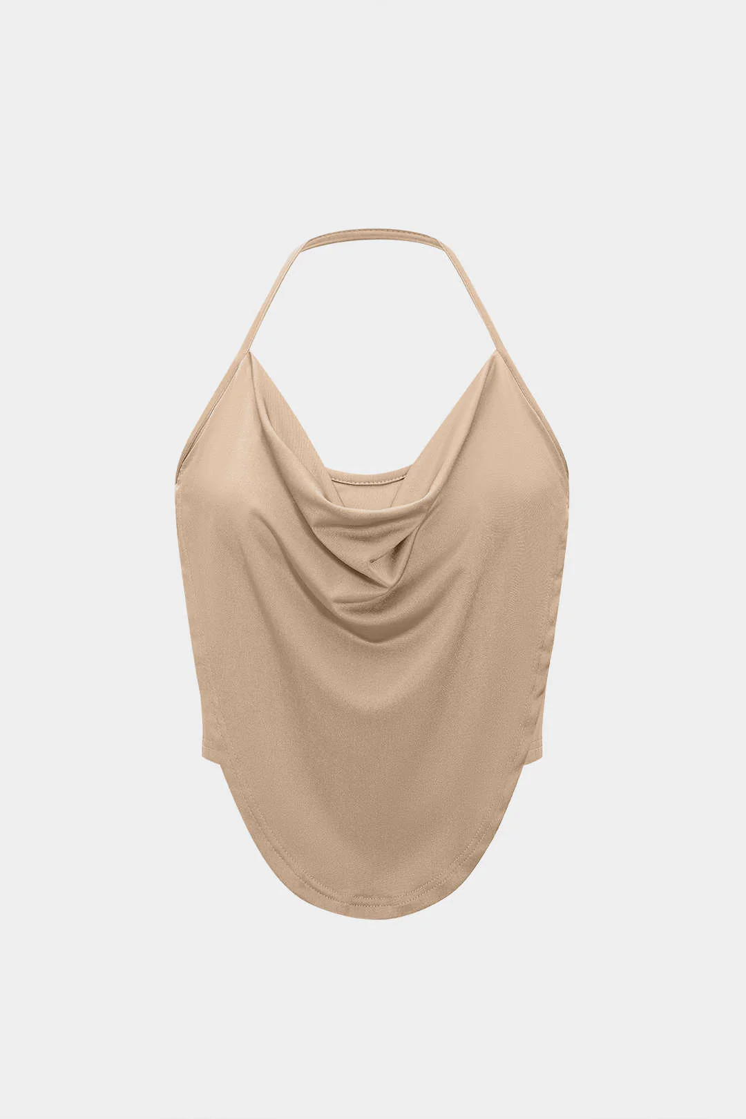 Cowl Neck Halter Camisole Top