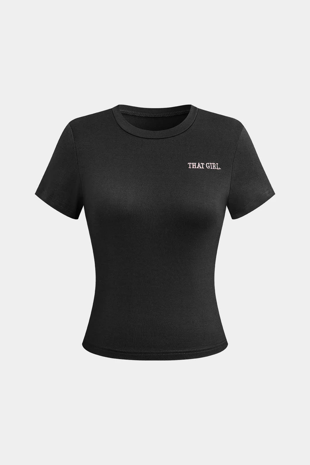 Letter Printed T-shirt and Tassel Drawstring Pant Set