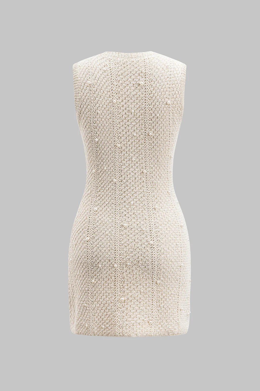 Knit Pearl Sleeveless Dress