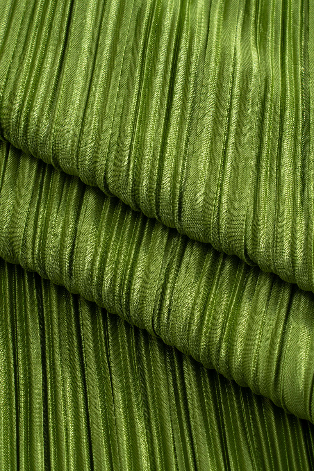 Plus Size Metallic Pleated Sleeveless Long Dress