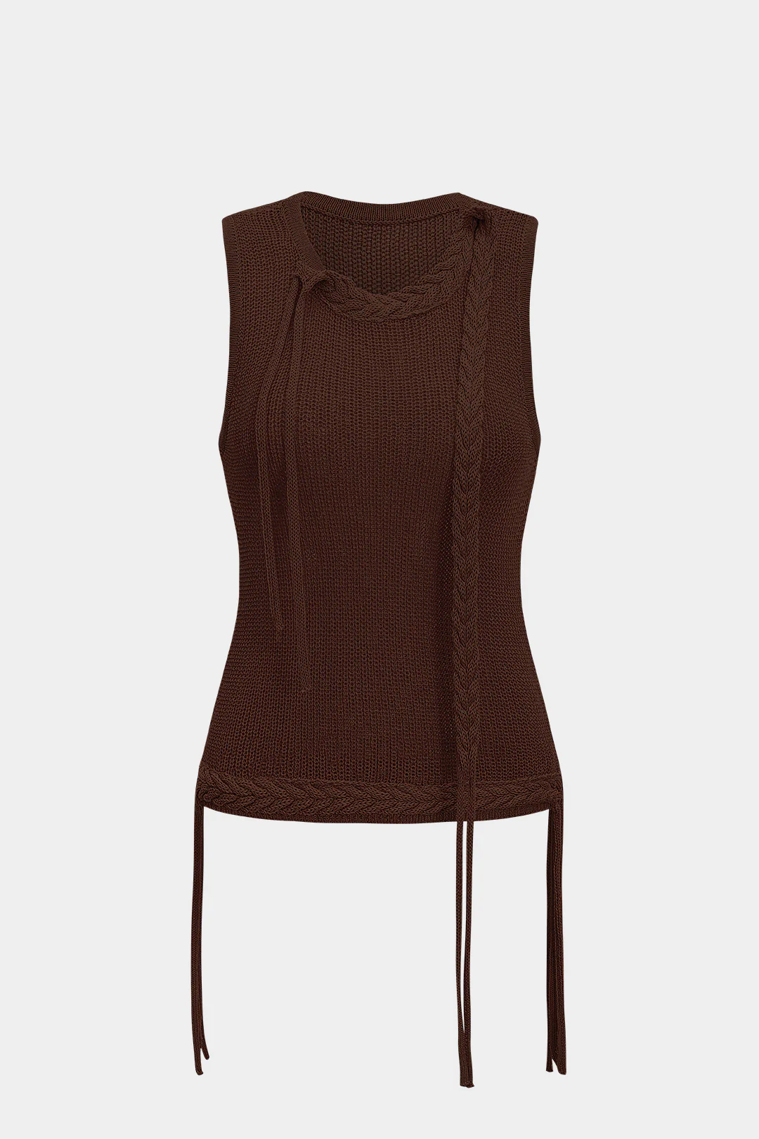 Knit Braided Tank Top