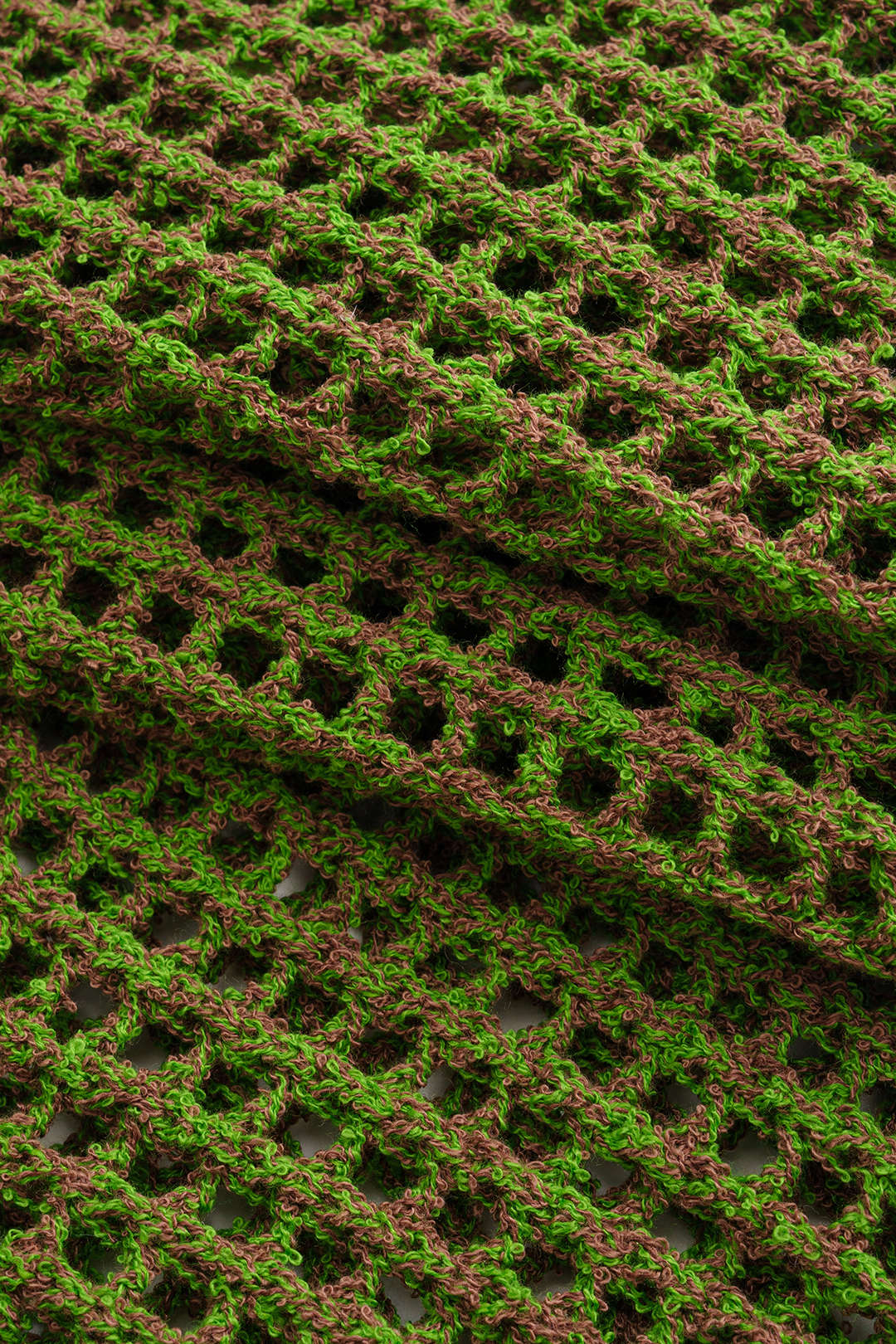 Knit Hollow-Out Tie-Back Short-Sleeve Top