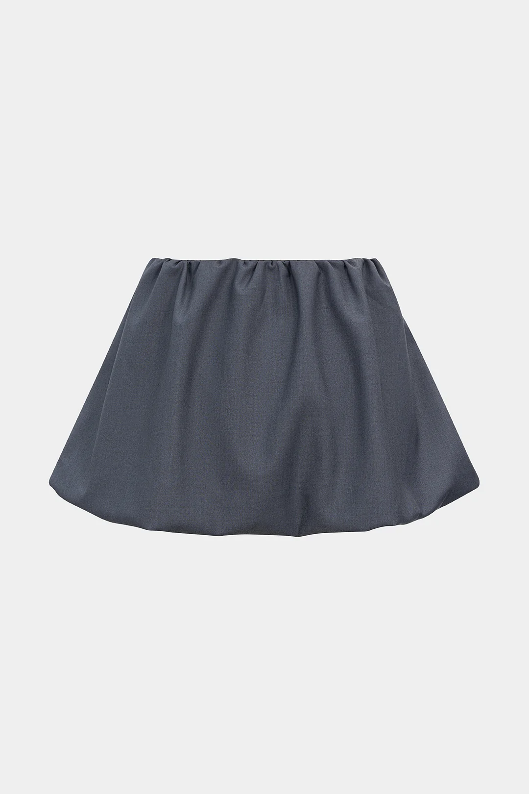 Ruched High Waist Mini Skirt