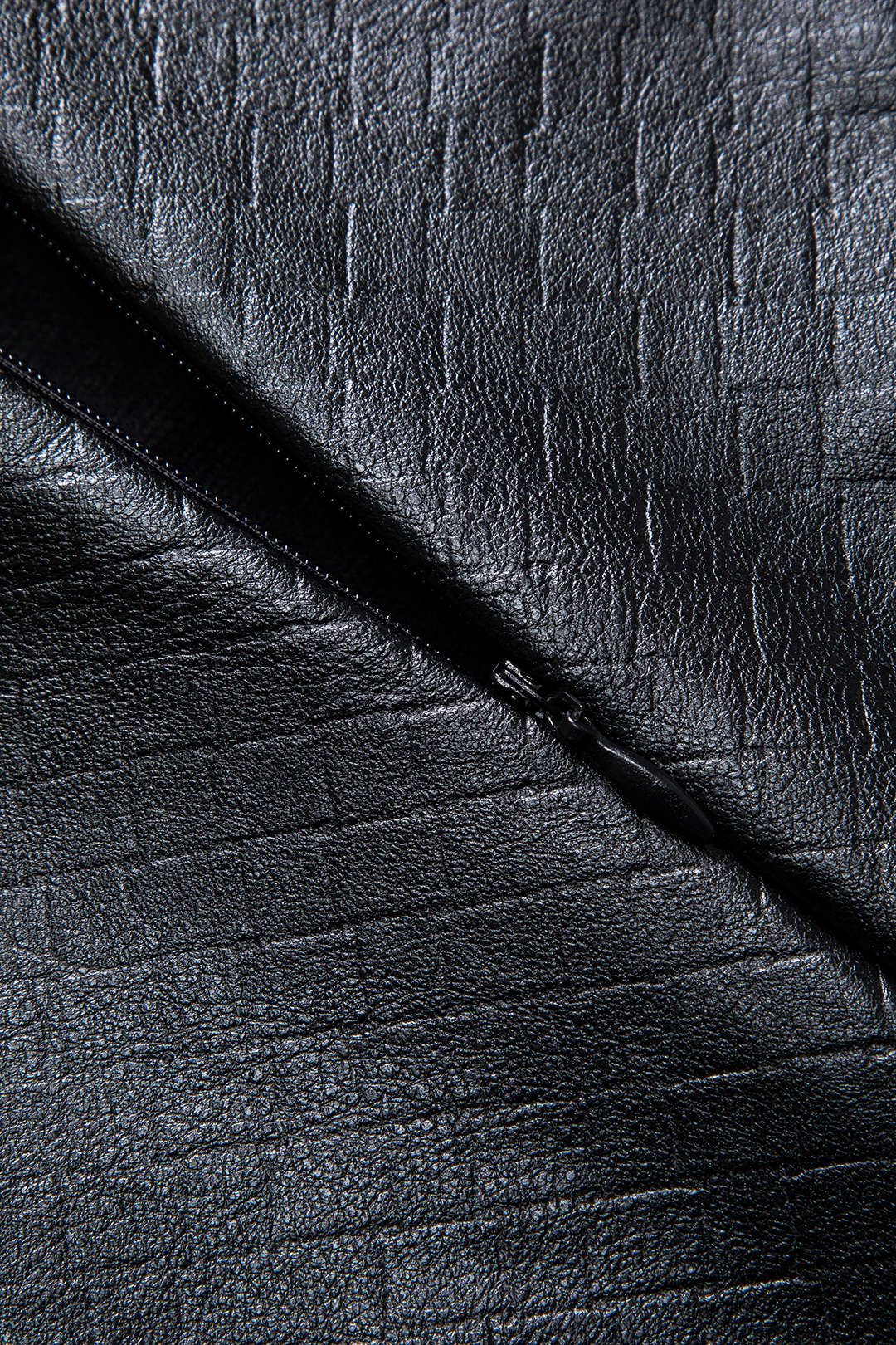 Faux Leather Strapless Sleeveless Mini Dress