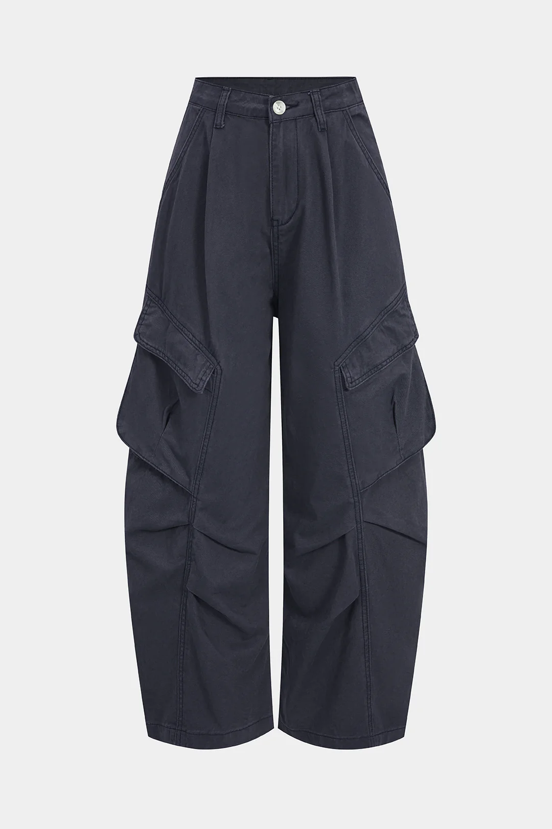 Denim Ruched Pocket Jeans