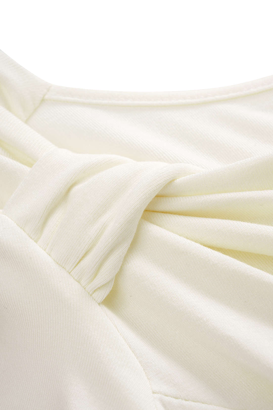 Twist Knot Asymmetrical Ruched Short Sleeve T-Shirt