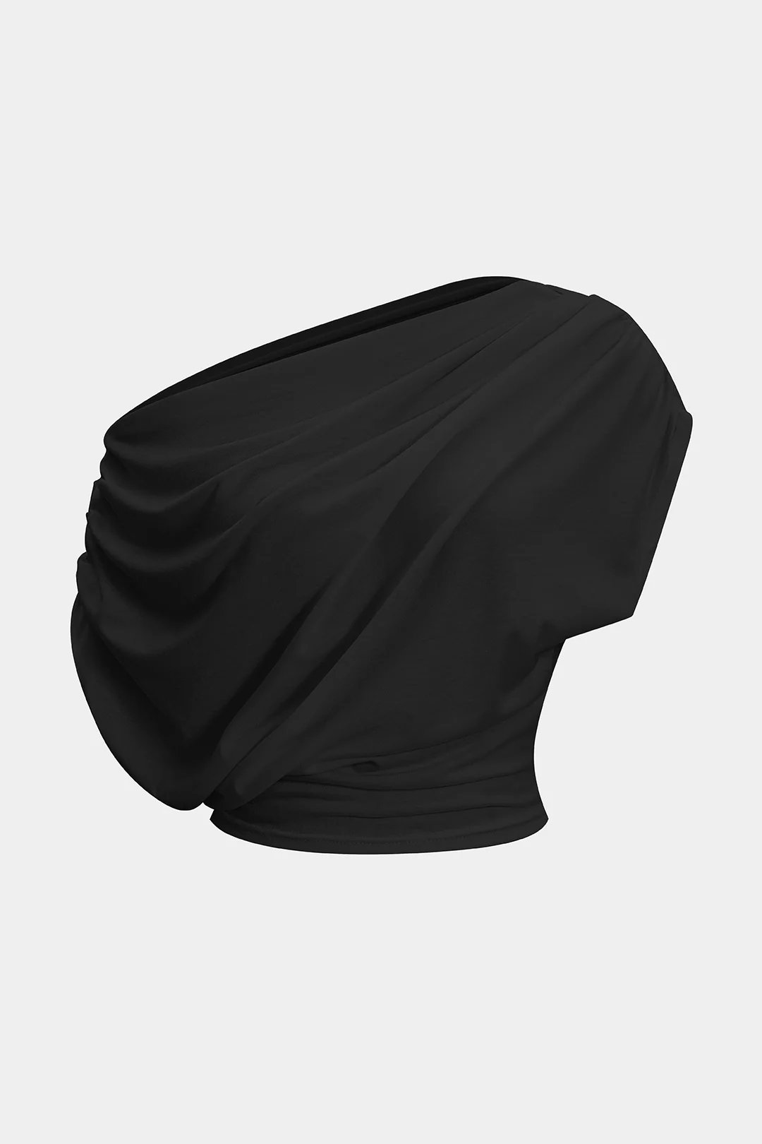 Ruched Short-Sleeved T-Shirt