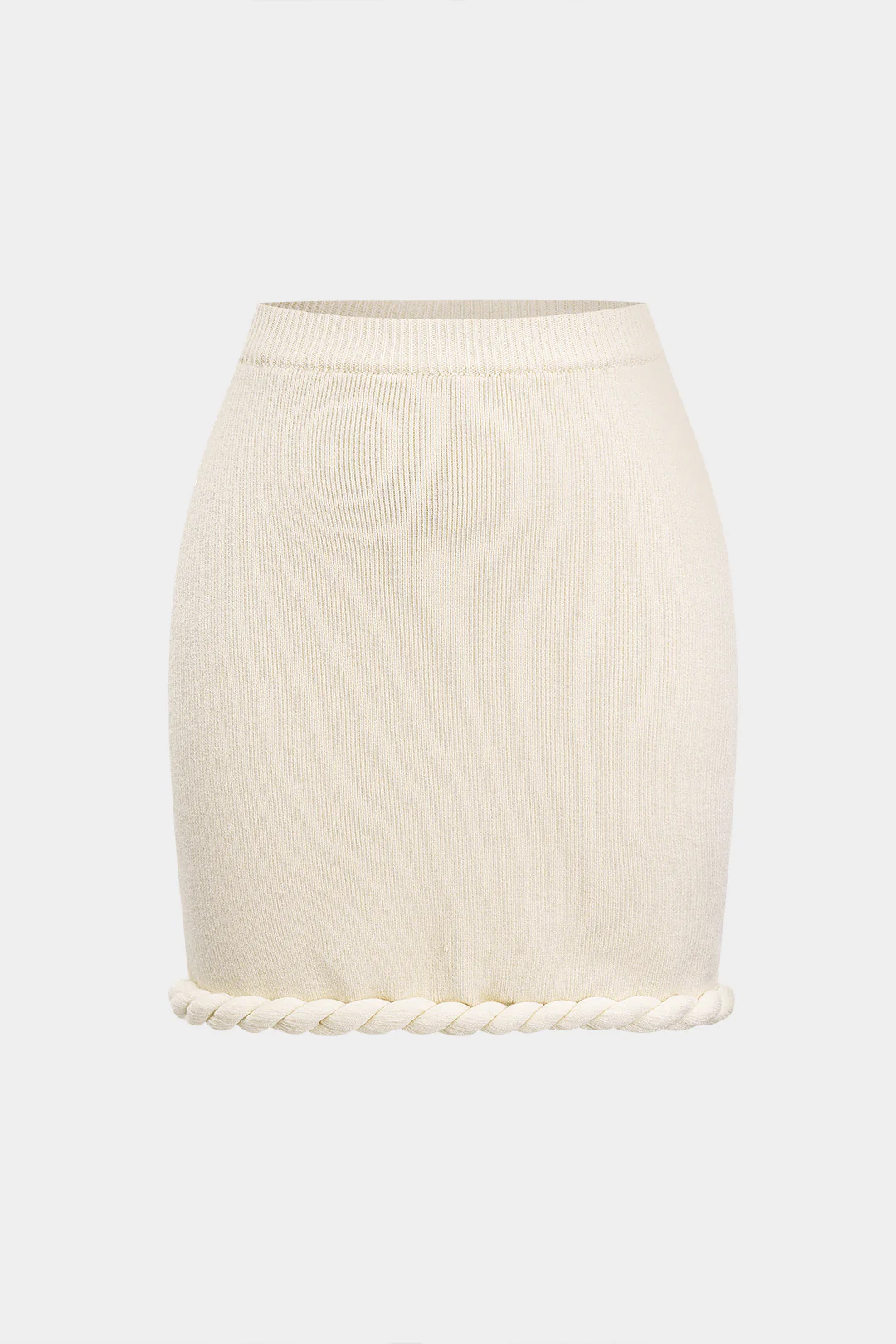 Knit Twisted Knot Skirt