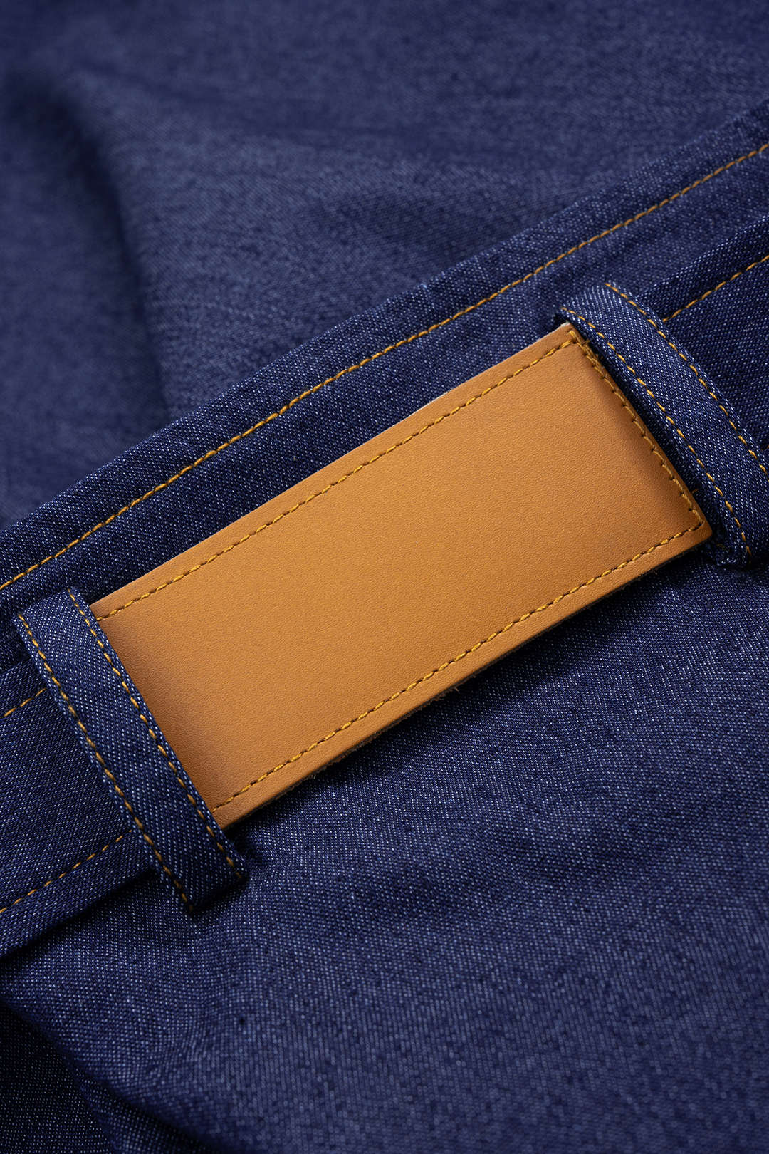 Denim Asymmetrical Ruched Bustier Belted Zipper Long Dress